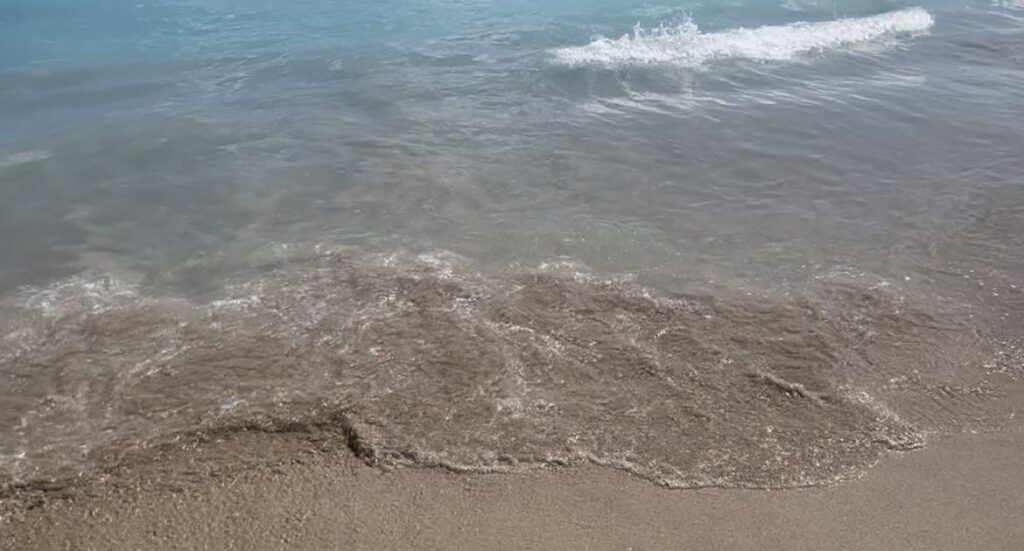 ハワイの海の綺麗さ