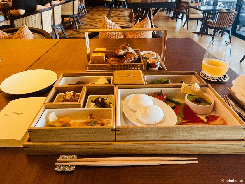 リッツカールトン日光朝食