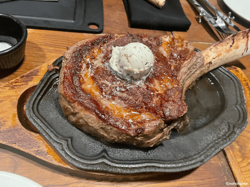 ハワイのステーキ