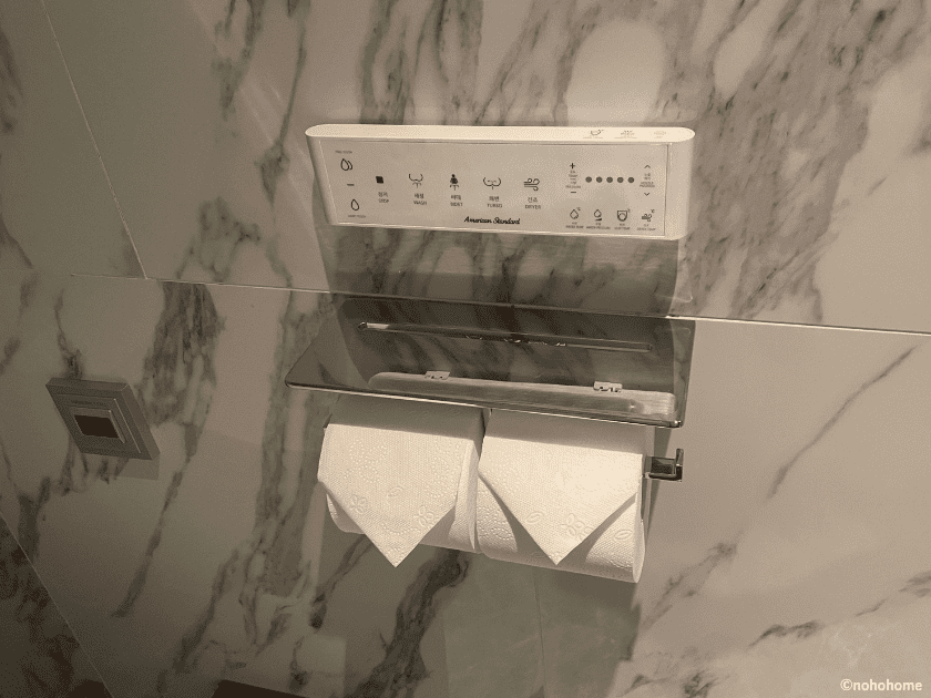 ソフィテルアンバサダー ソウルのwashlet